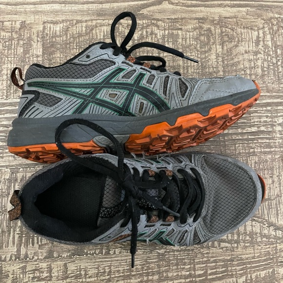 ASICS gel venture 7 size 2.5 boy - Picture 4 of 6